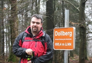 Dirk Martini erwanderte für uns die Strecke von Hermeskeil über den Dolberg nach Muhl. 