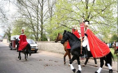 Zu Ehren des heiligen Quirinus findet jedes Jahr am 1. Mai in Perl an der Obermosel eine Pferdesegnung und Pferdeprozession statt. Archivfoto/regiodrei