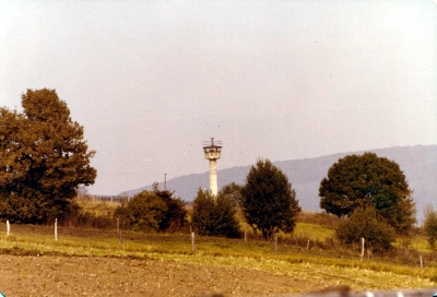 Grenzanlage bei Tann in der Rhön im Jahr 1976: Von 1952 bis 1989 hinderte ein Überwachungssystem mit Sperranlagen Menschen daran, von Ost- nach Westdeutschland zu gelangen. Foto: Herbert Bruxmeier