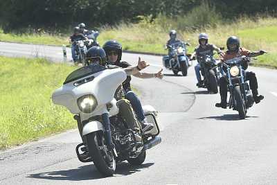 Ein Highlight der 26. Auflage von Harley & Wein war eine Mittelmosel-Panorama-Ausfahrt. Foto: Werner Neujoks