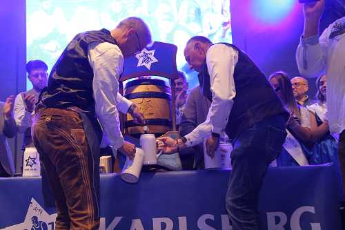 Am vergangenen Samstagabend wurde das traditionelle Merziger Oktoberfest offiziell eröffnet