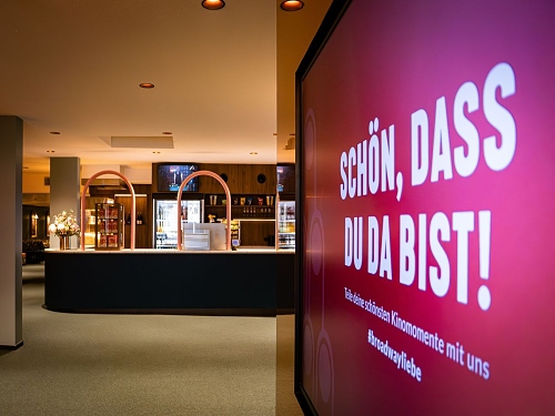 Foyer des Broadway Kino in Trier. Foto: Broadway Filmtheater.