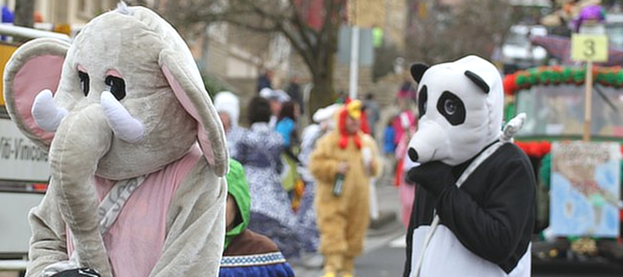 Kavalkade in Luxemburg