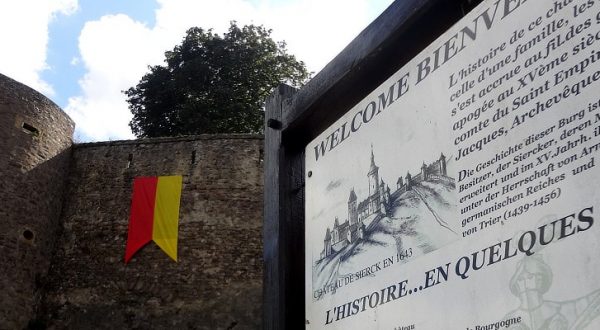 Château des Ducs de Lorraine à Sierck-les- Bains