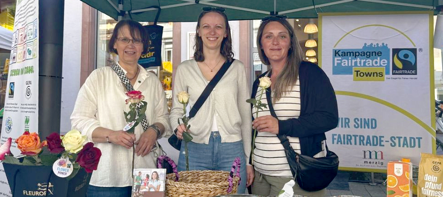 Aktionsstand Fairtrade-Stadt Merzig
